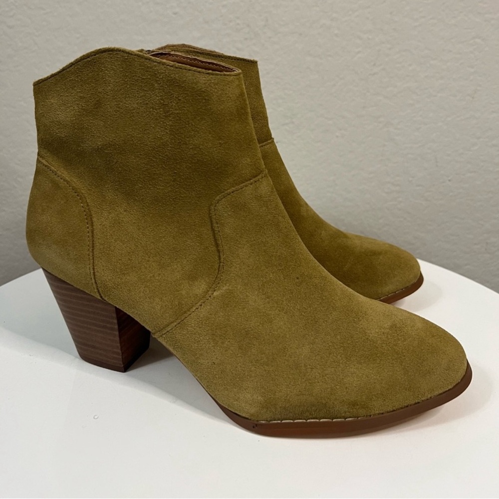 NWOB Urban Outfitters Westie Ankle Boot - Camel/Tan - Sz 10